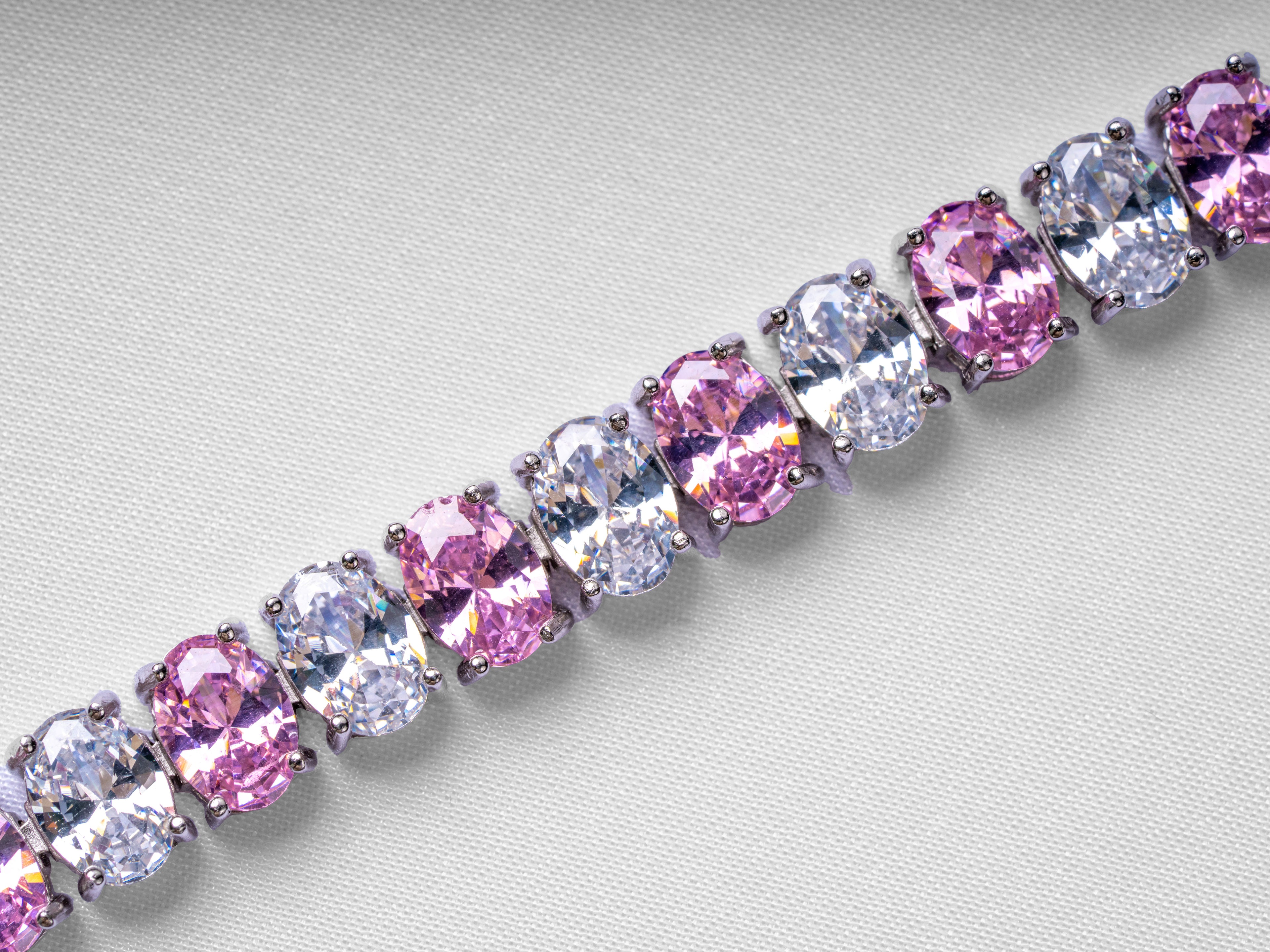 ICERA ICE STACK – Tennis Bracelet PINK EDITION