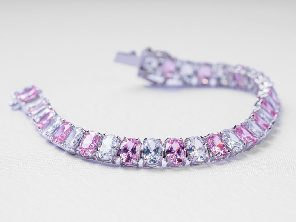 ICERA ICE STACK – Tennis Bracelet PINK EDITION
