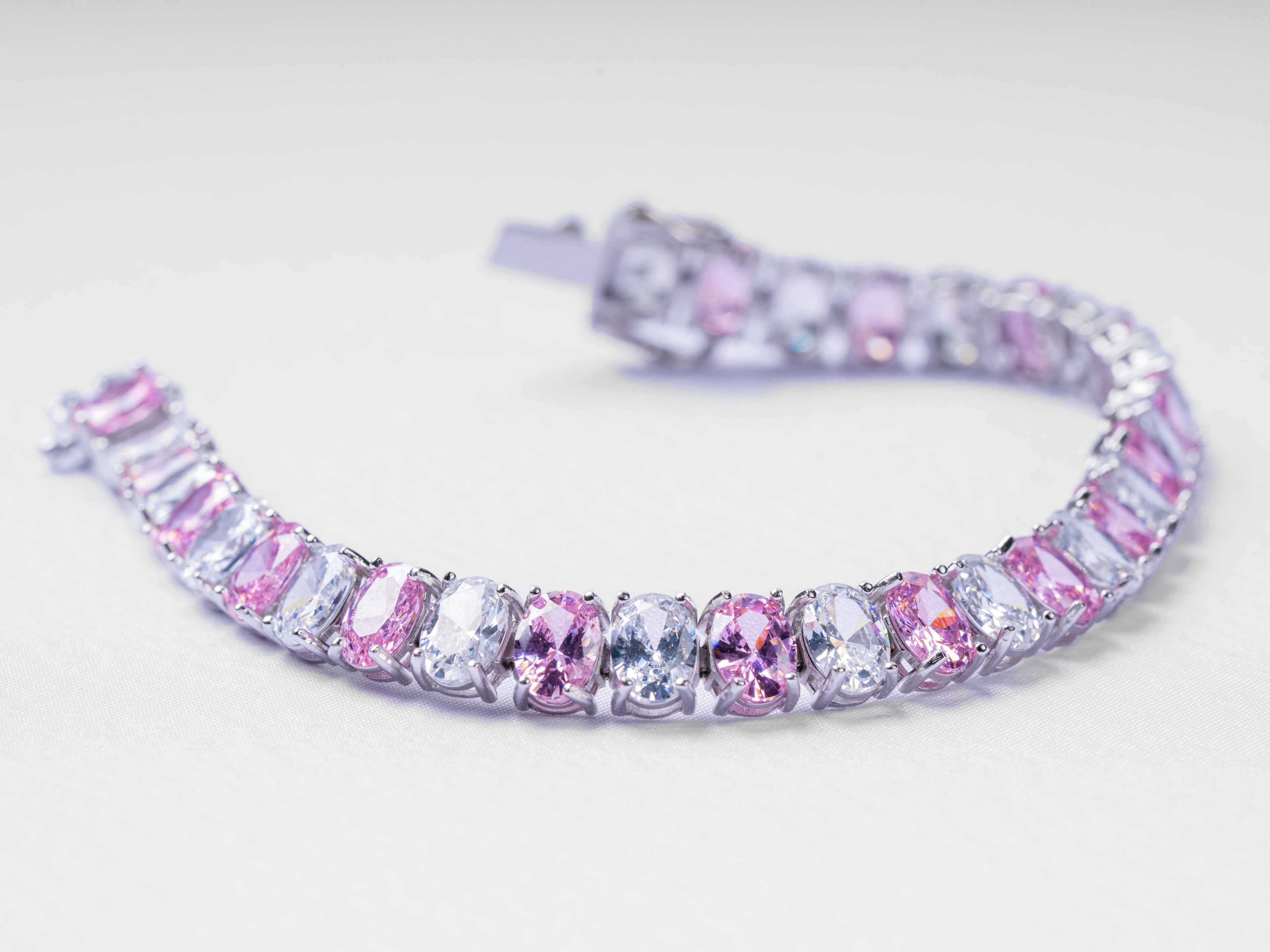 ICERA ICE STACK – Tennis Bracelet PINK EDITION