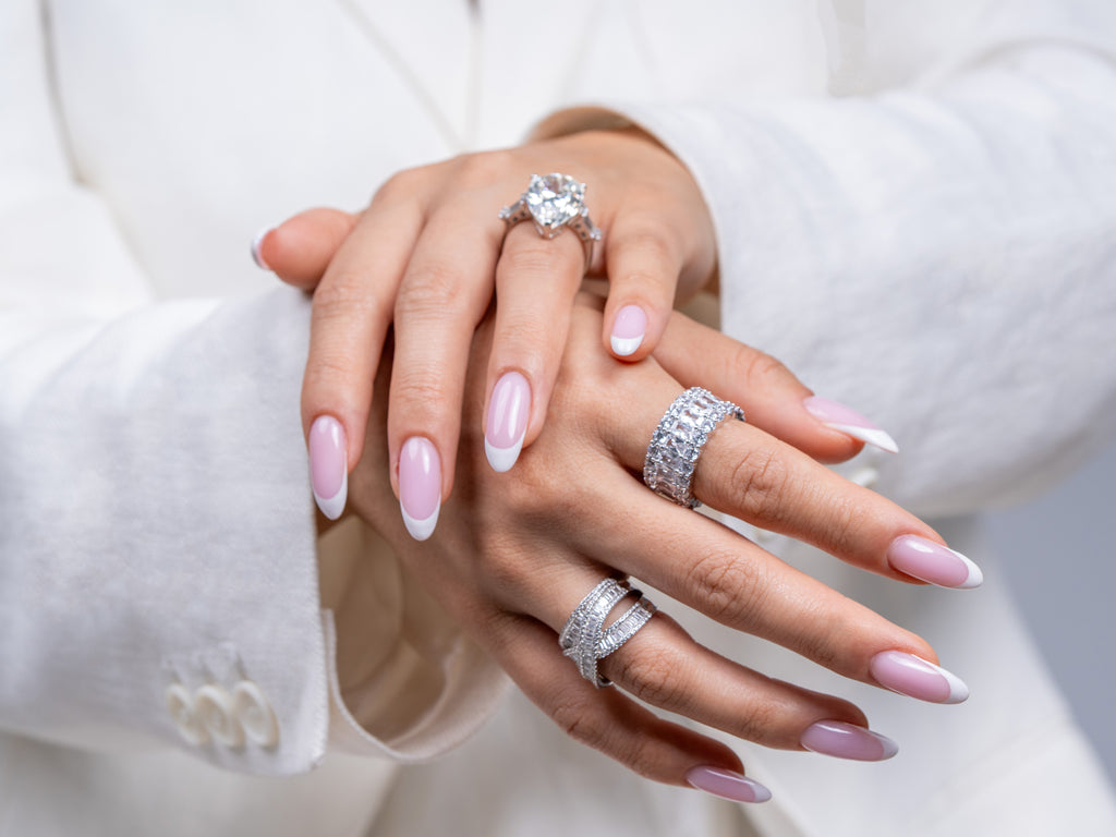 ICERA ICE STACK – Iced Band Ring